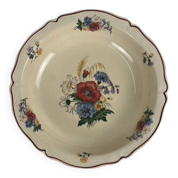 "Low bowl 'Agreste' Sarreguemines, 20th century."