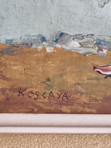 Peinture signée koscaya