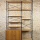 1960s 1970s Ash Shelving System Wall Unit from WHB Germany