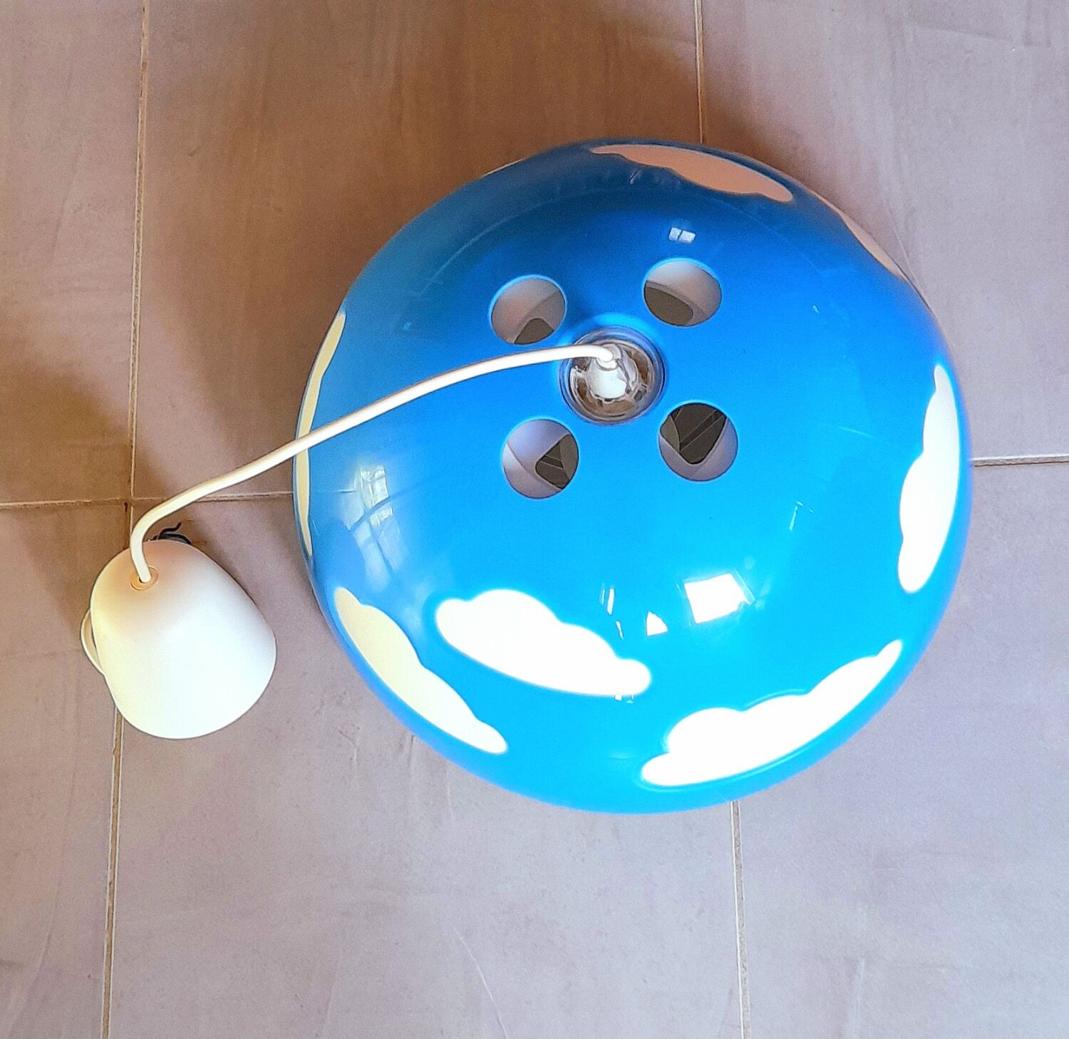 Blue Skojig cloud suspension