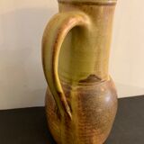 Signed ceramic pitcher or decanter