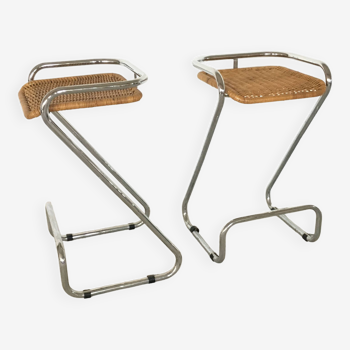 Pair of Italian stools circa 1970
