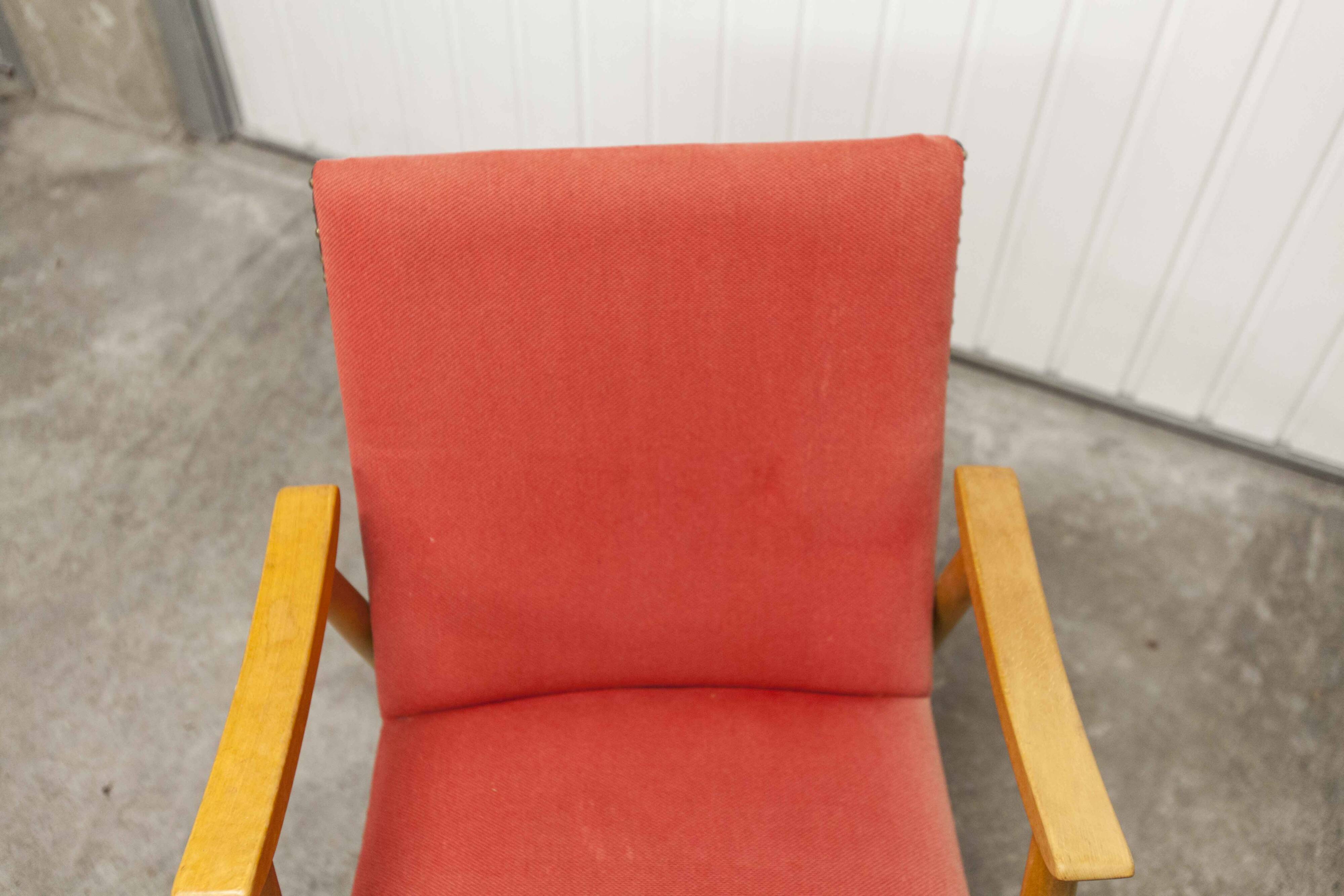 Scandinavian rockabilly armchair 1950s