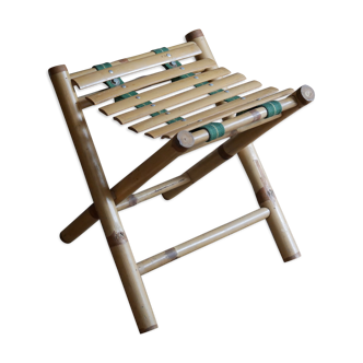 Bamboo folding stool