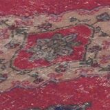 Tapis couloir vintage fait main – Anatolie, années 1950 – 370x106 cm