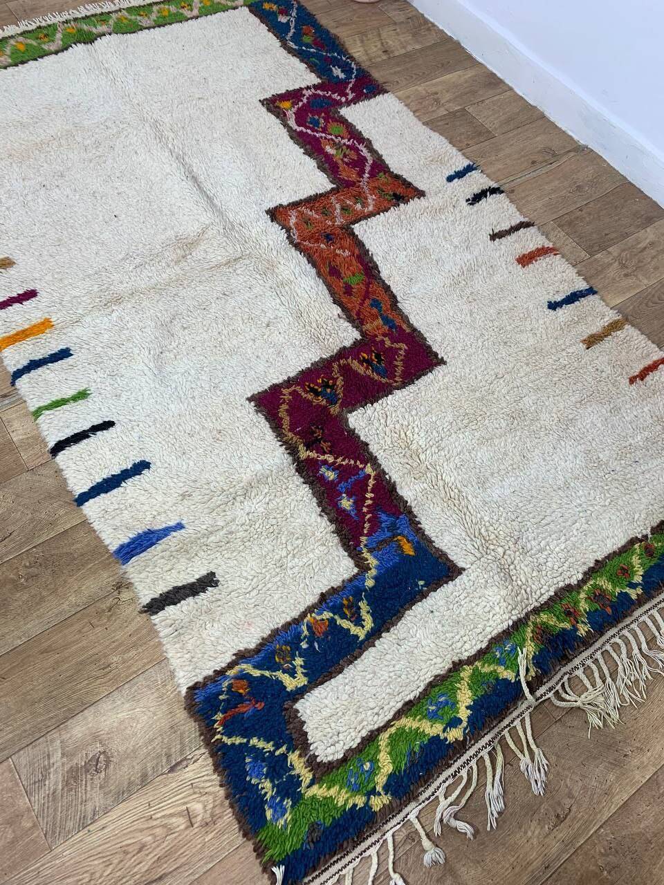 Handmade Moroccan Berber rug 258 X 150 CM