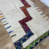 Handmade Moroccan Berber rug 258 X 150 CM