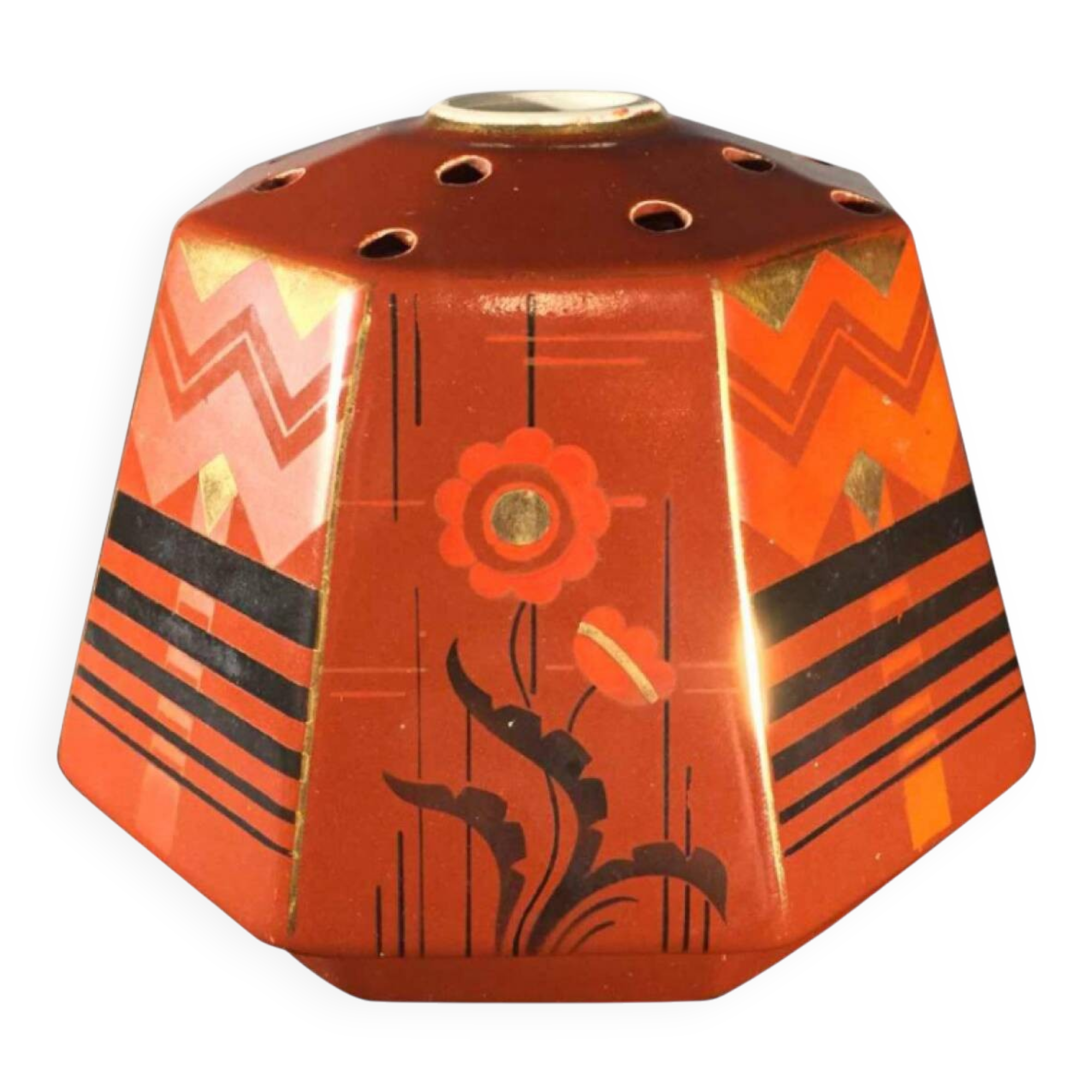 Art Deco ceramic flower vase, 1935