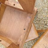 4 low stools designed from the 50s