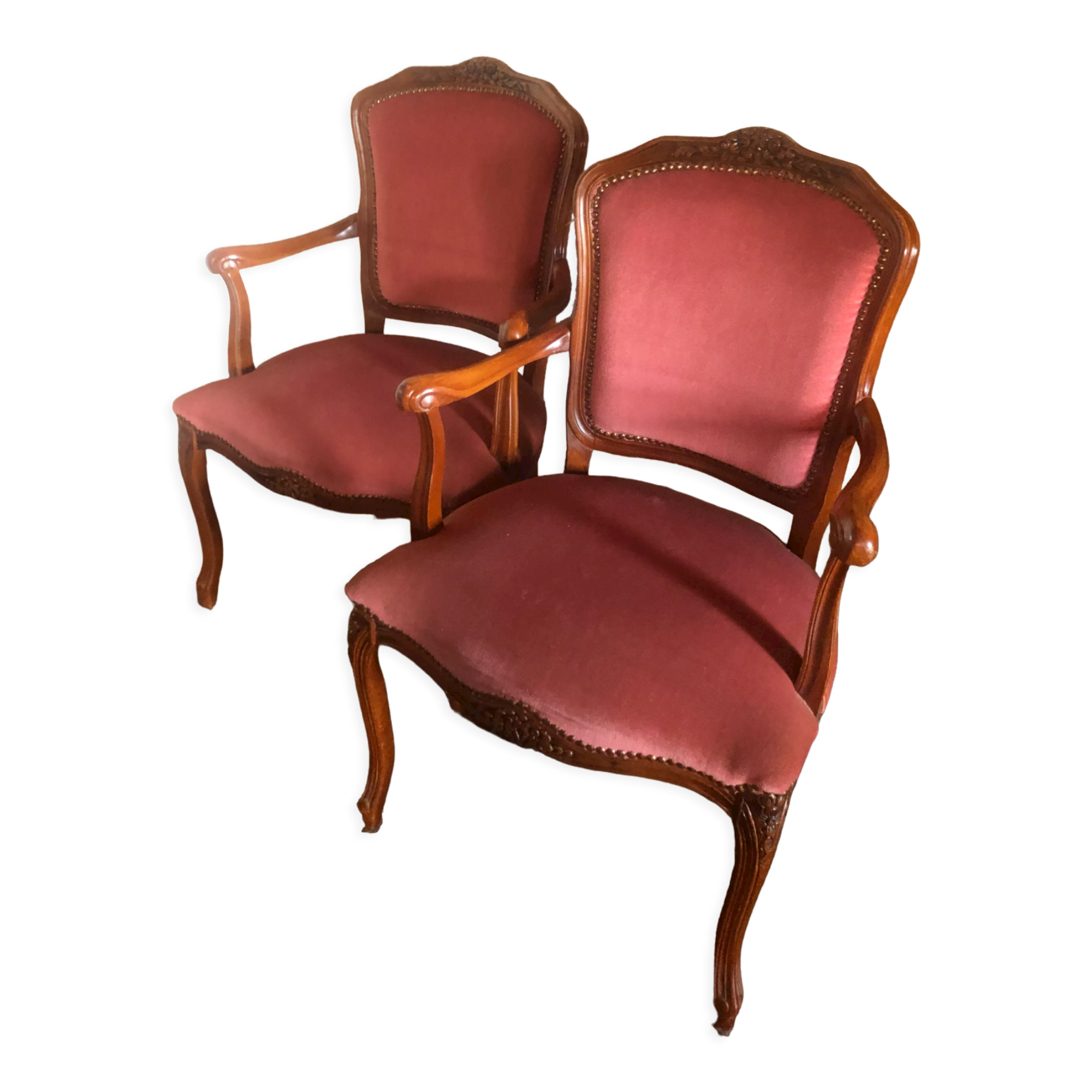 Two armchairs