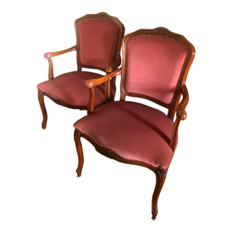 Two armchairs