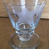 20 crystal glasses from Portieux