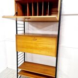 Mid Century Staples Ladderax Shelving Cupboard