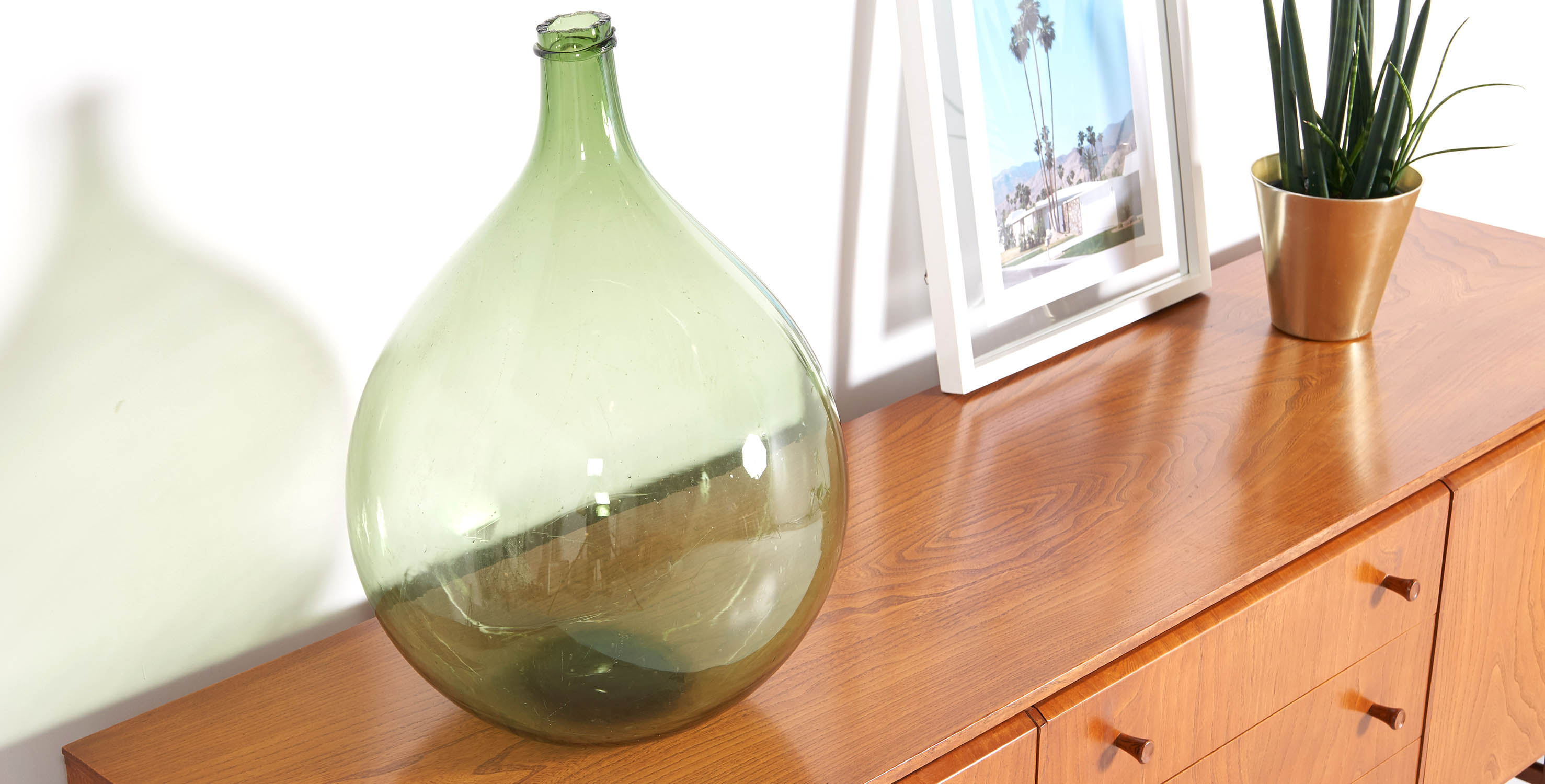 Demijohn Green 30L 1960