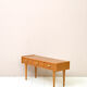 Oak entryway console