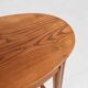 Timeless French Art Deco side table in oak, 1930s