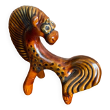 Vasilkovsky horse in majolica