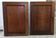 Pair of vintage oak sliding doors