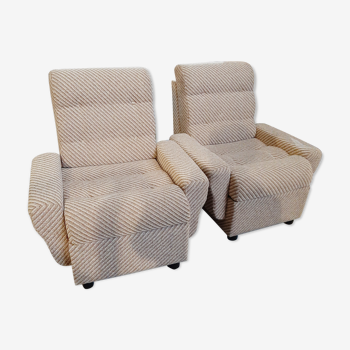 Paire de fauteuils
