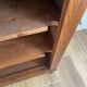 Open oak sideboard in country style, 1930s/50s.