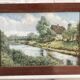 Peinture à l’huile sur isorel signée M.Höpflinoer impressionniste