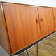 Scandinavian sideboard Fristho teak and metal
