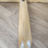 1970s solid pine coat rack