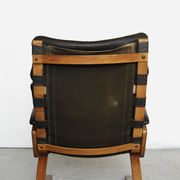 Chaise cantilever avec ottoman par Elsa & Nordahl Solheim pourRybo Rykken