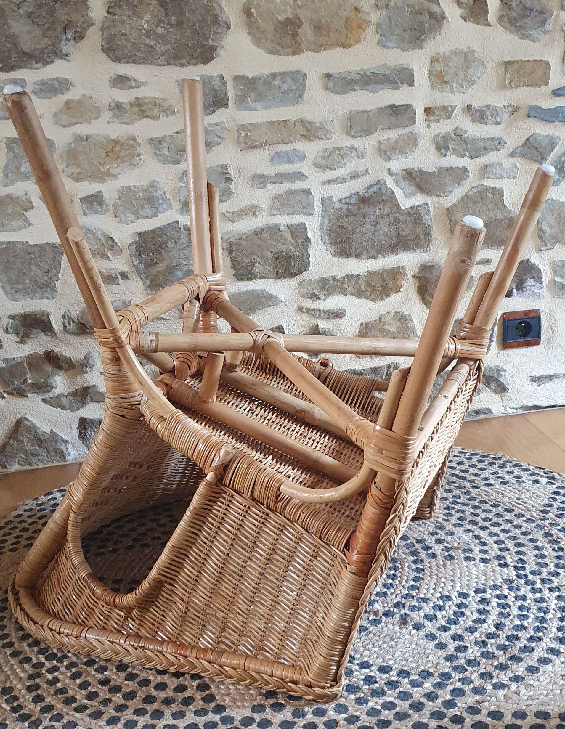 Fauteuil en rotin
