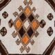 Vintage Turkish hallway rug 117x368 cm