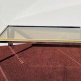 Rectangular coffee table. Flaminia Belgochrom W. Rizzo Vintage 70s