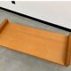 Modernist 1980s oak veneer coffee table