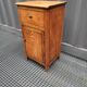 Solid oak country jam cupboard