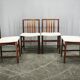 Set of Four Danish Teak Dining Chairs, Scandinavia, 1960s