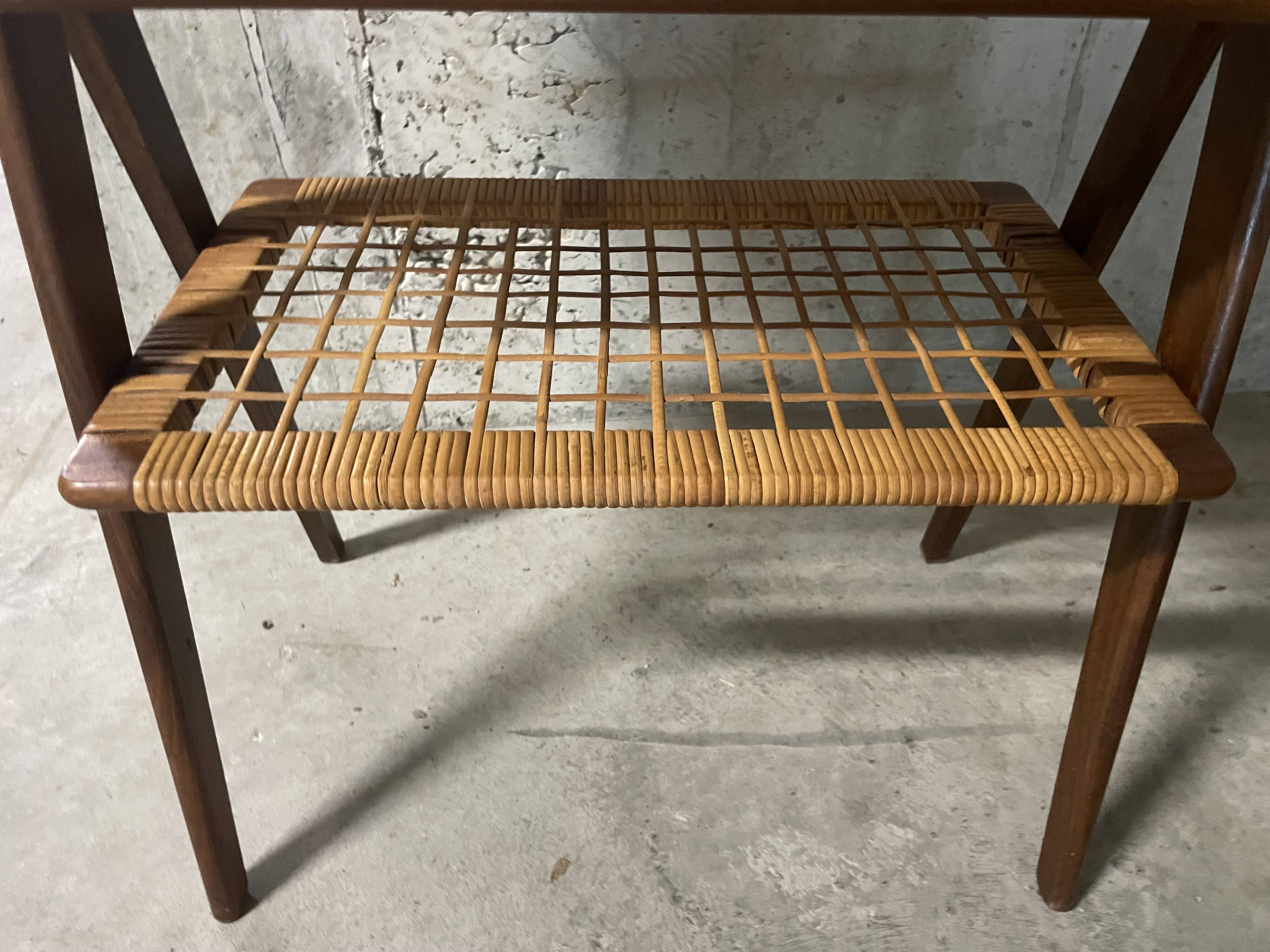 Scandinavian bedside table from the 1960s.
