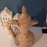 Terracotta and cork pitcher carafe