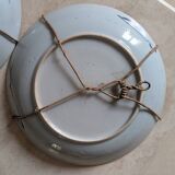 Two Chinese soup plates