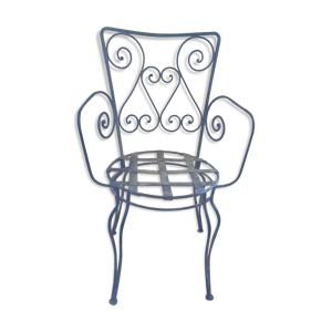 Fauteuil en fer forgé