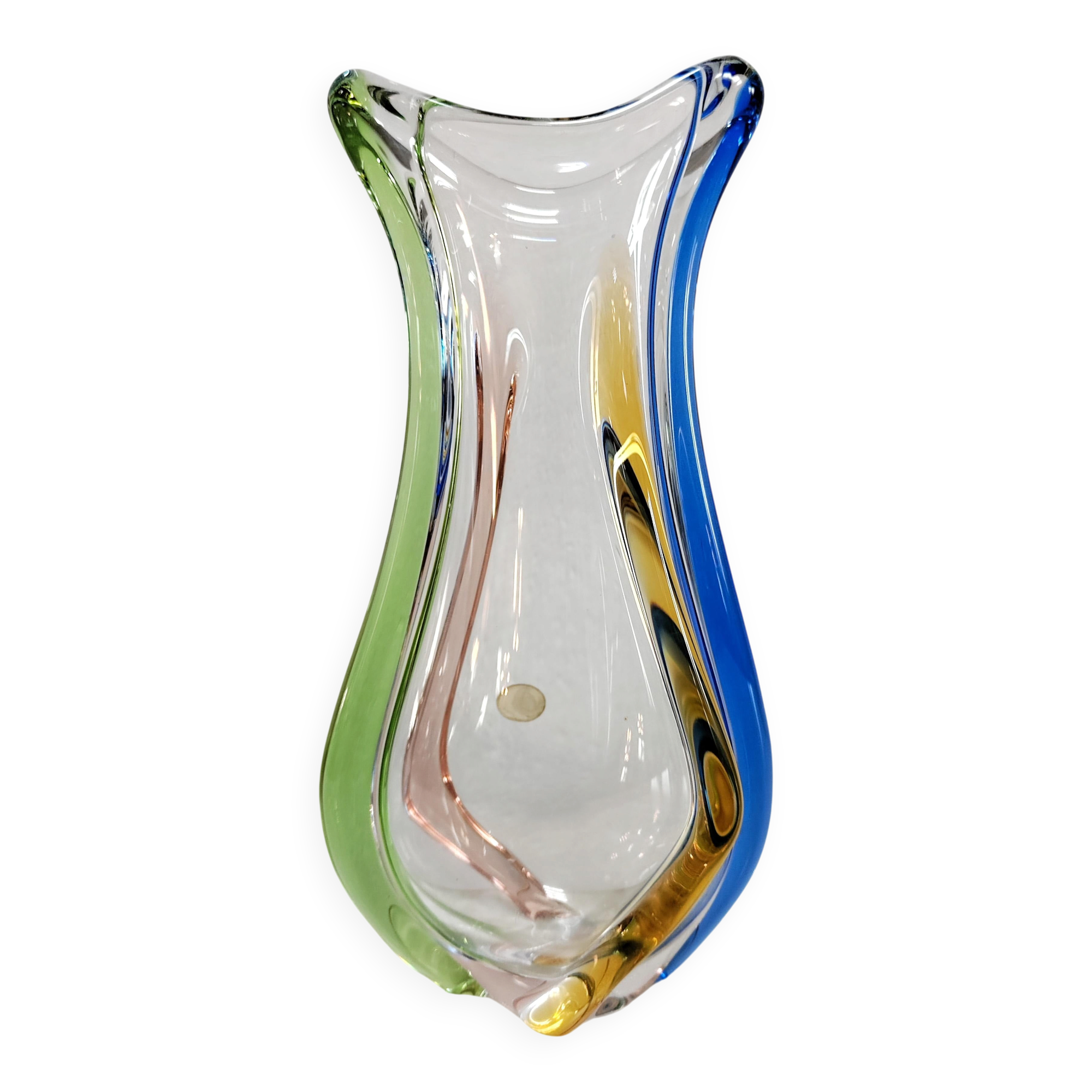 Rhapsody vase by František Zemek for SKLO 1960s