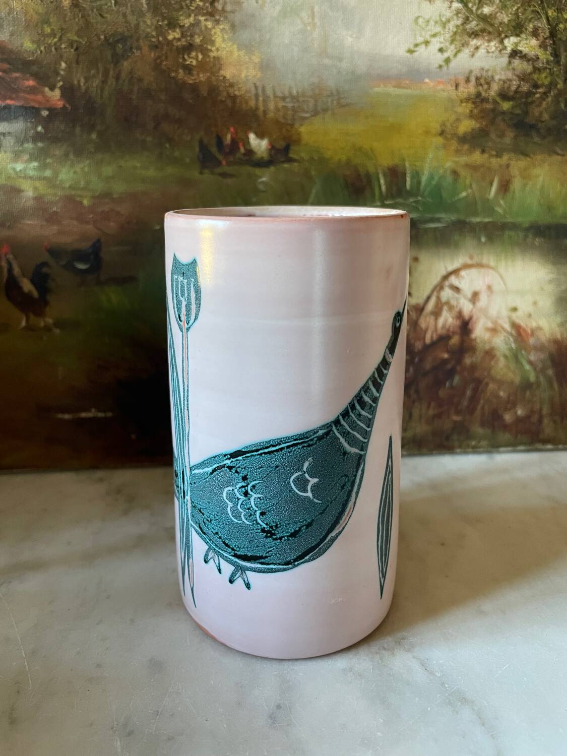 Yvon Roy scroll vase