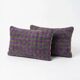 Set of 2 vintage kilim cushion covers 41x61 cm