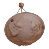 Glass paste lustre, pink