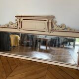 Miroir ancien au mercure 60x77cm