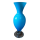 Turquoise opaline vase