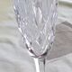 Champagne flutes from the Chantilly service by Cristallerie Saint-Louis.