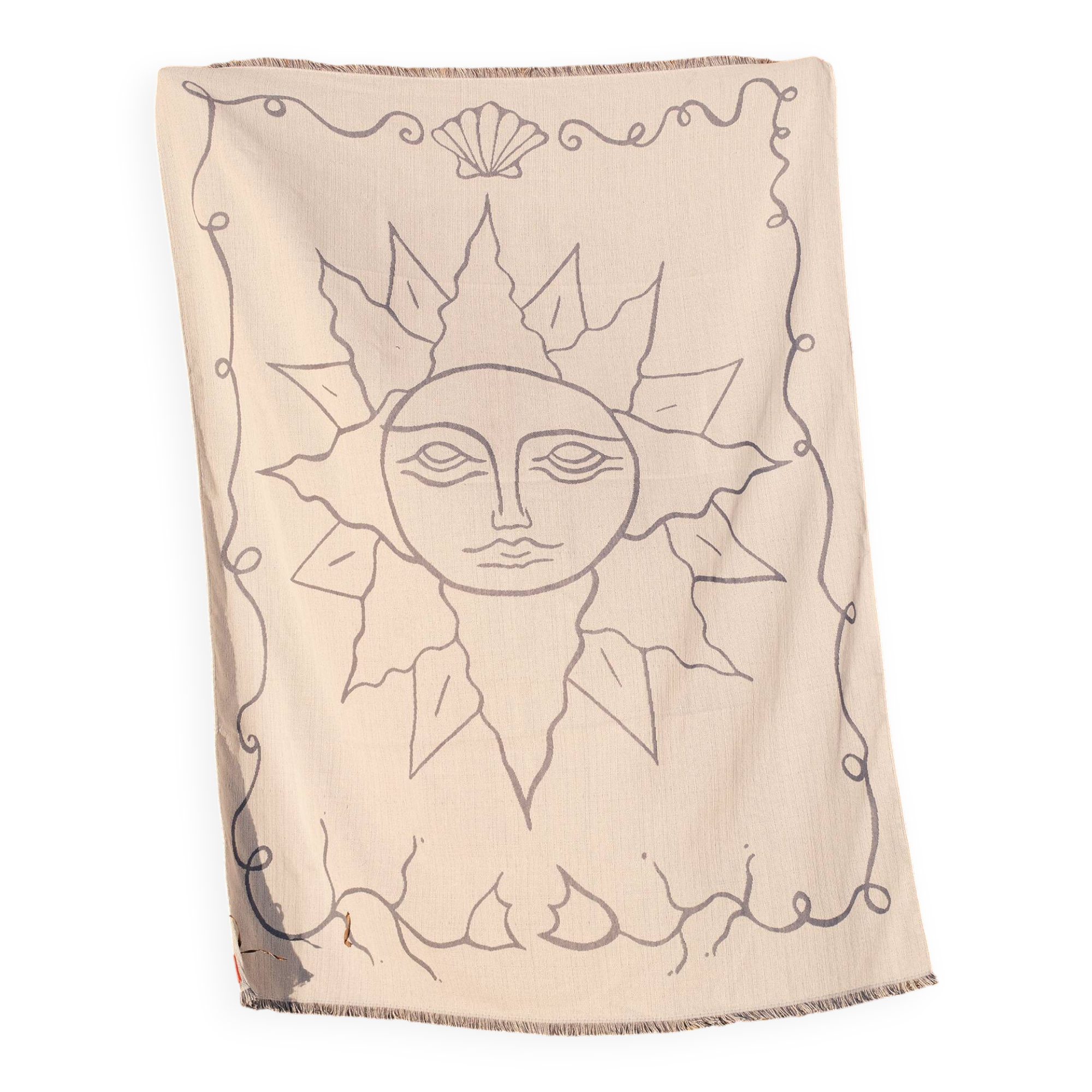 The sun - woven throw