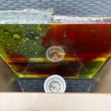 Glass wall lamp by Willem Van Oyen for RAAK Amsterdam, 1960