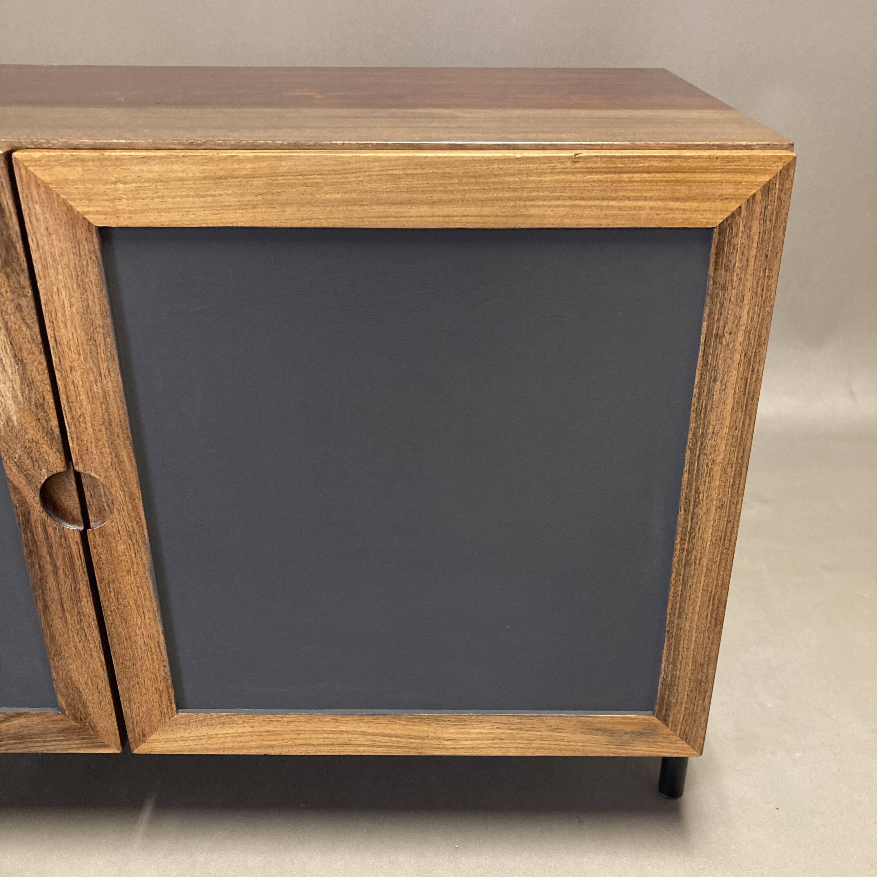 Scandinavian design rosewood chest of drawers 1950.