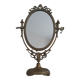 Brass psyche mirror
