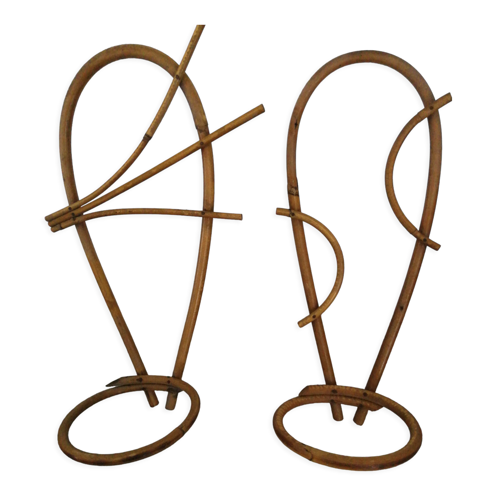 Duo d'appliques murale pour plante